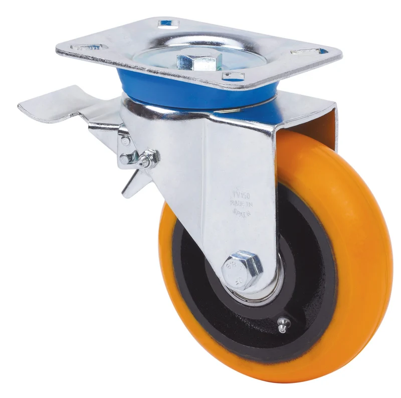 SERIE TV-HUAB, Giratorio/Platina/Freno Rueda y Soporte 2-3532
