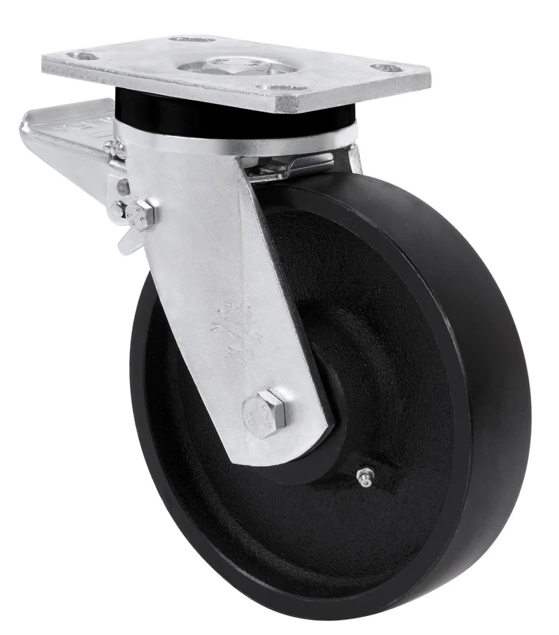 SERIE SLR-TA, Giratorio/Platina/Freno Rueda y Soporte 2-3698