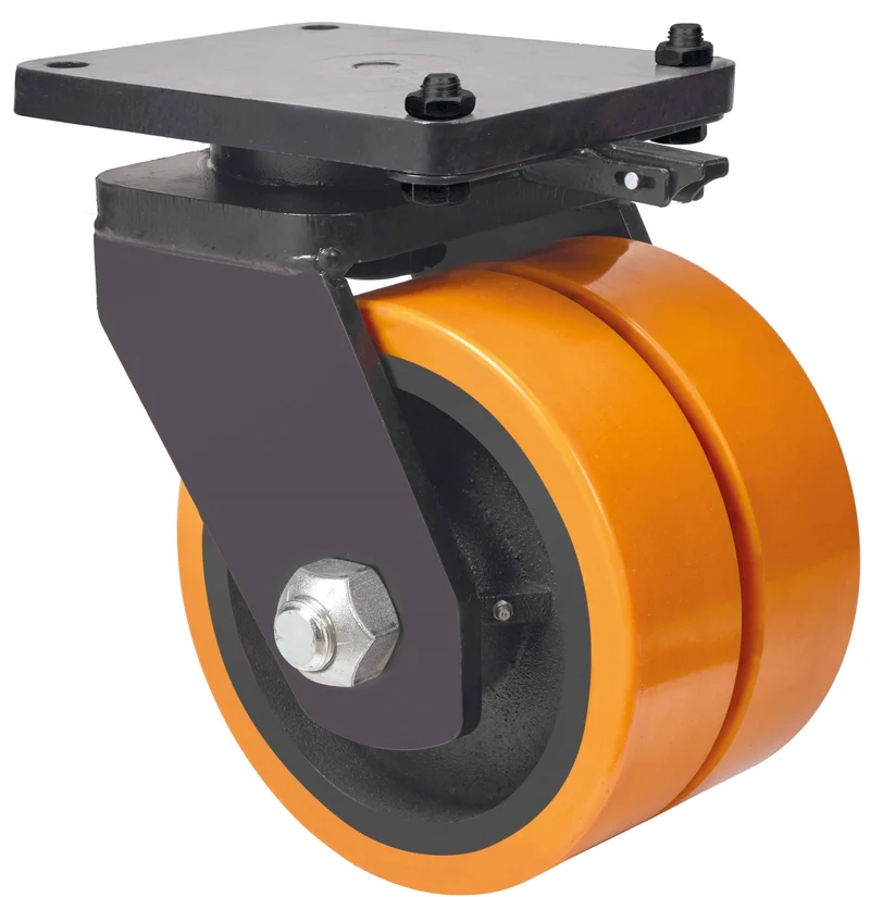 SERIE HLR-HU, Giratorio/Platina/Bloqueo direccional 2-4252