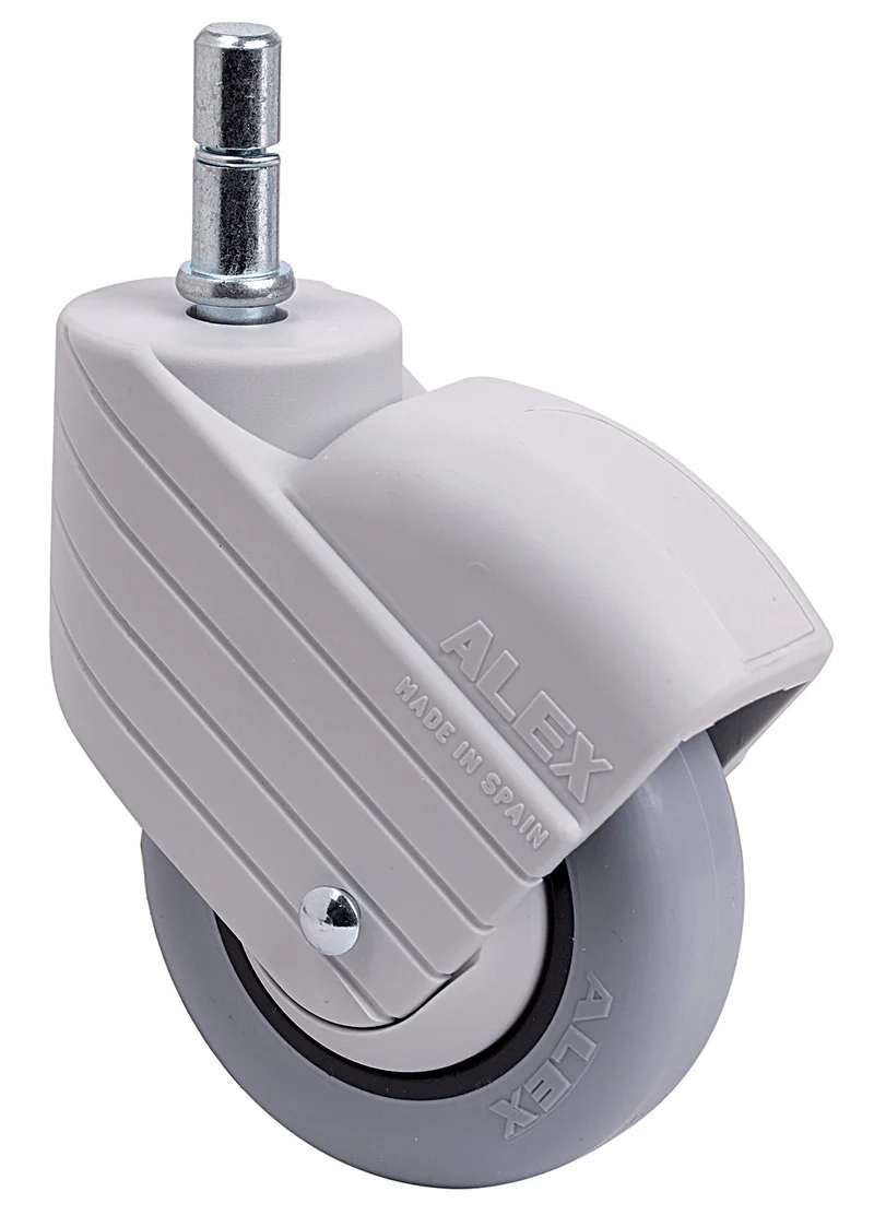 SERIE HP-PGI gris, Giratorio/Espiga/Sin Freno 2-3323