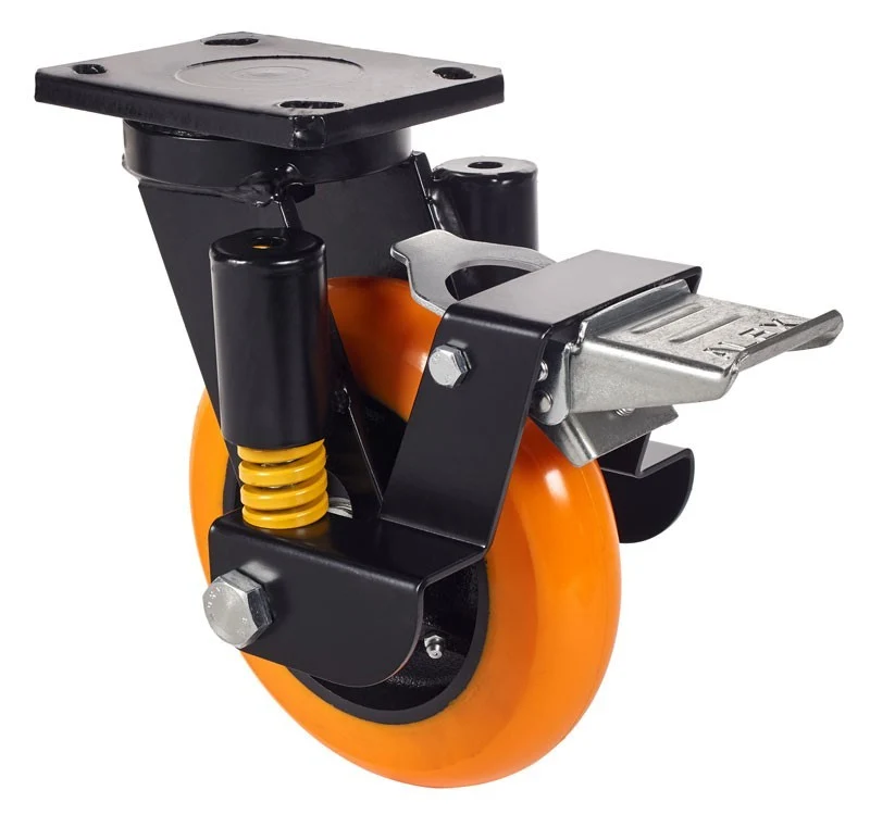 SERIE HLS-HUAB, Giratorio/Platina/Freno Rueda 2-4043