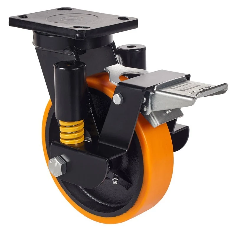 SERIE HLS-HU, Giratorio/Platina/Freno Rueda 2-4041