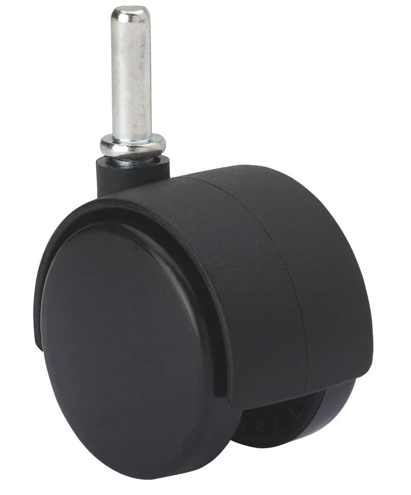 SERIE DK-DK Negro, Giratorio/Espiga/Sin Freno 1-0441