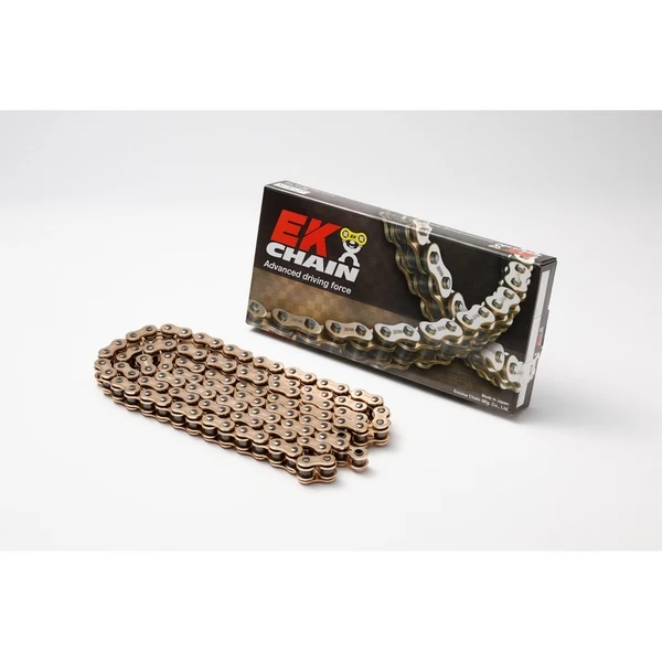 CADENA EK 520SRX2 QX-RING 520 112 ESLABONES ORO/ORO
