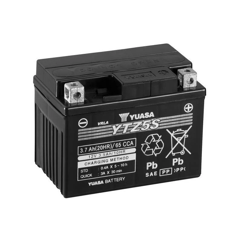 BATERÍA YUASA YTZ5S INCLUYE ÁCIDO