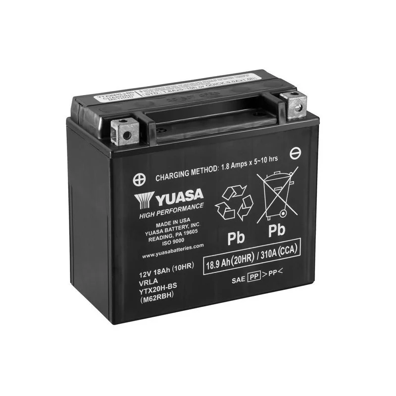 BATERÍA YUASA YTX20H-BS
