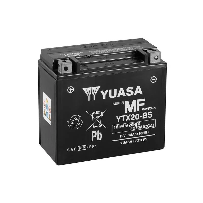 BATERÍA YUASA YTX20-BS