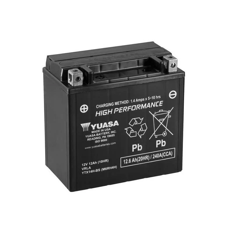BATERÍA YUASA YTX14H-BS