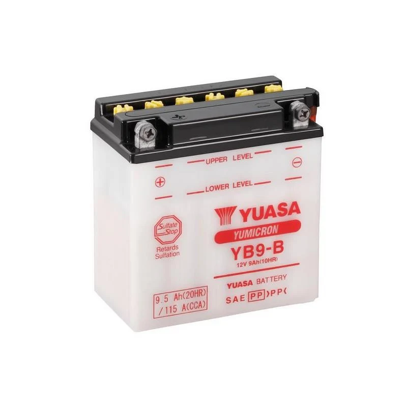 BATERÍA YUASA YB9-B INCLUYE ÁCIDO