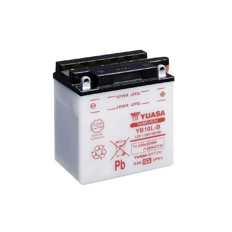 BATERÍA YUASA YB10L-B INCLUYE ÁCIDO