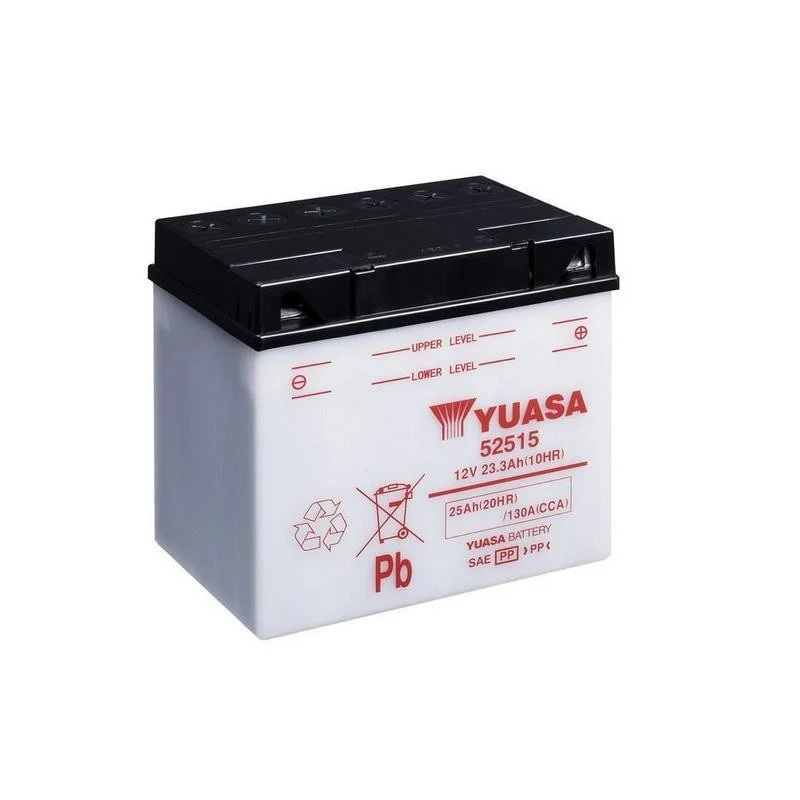 BATERÍA YUASA 52515 INCLUYE ÁCIDO