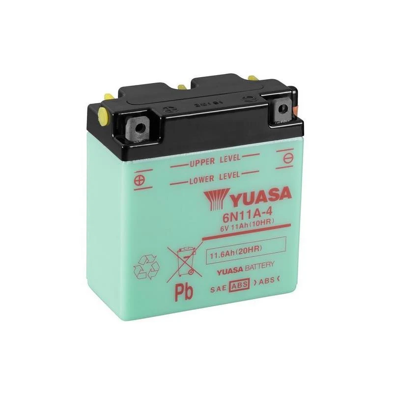 BATERÍA YUASA 6N11A-4