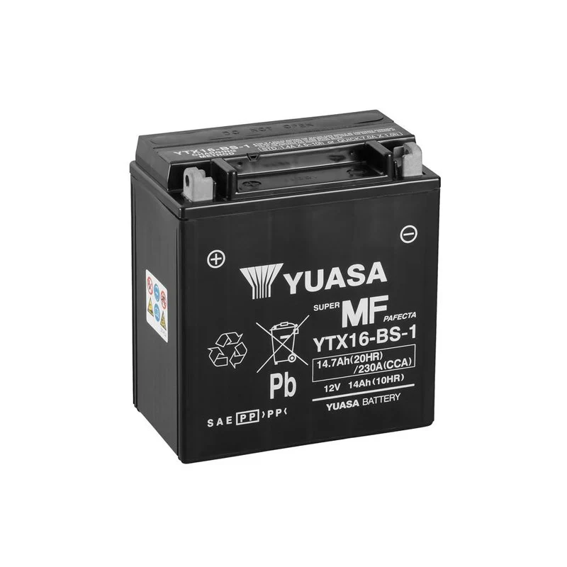 BATERÍA YUASA YTX16-BS-1