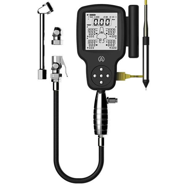 Manómetro PACK Tyrecontrol 2 ALFANO (PROFESIONAL, con sensor de temperatura incluido)