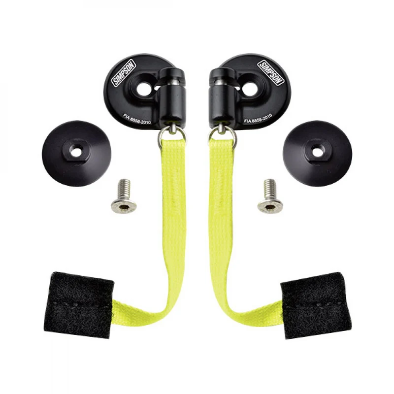 Anclaje, atadura Clips Quick Release M6 Hybrid Simpson FIA
