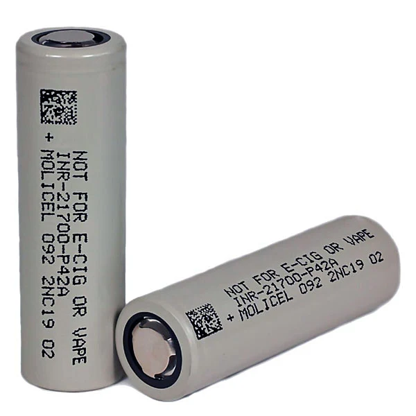 MOLICEL INR21700-P42A 3.6V 4200MAH 45A LITHIUM-ION BATTERY
