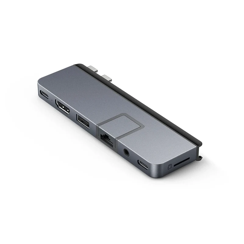 Hub USB-C HyperDrive DUO PRO 7 en 2 - Gris