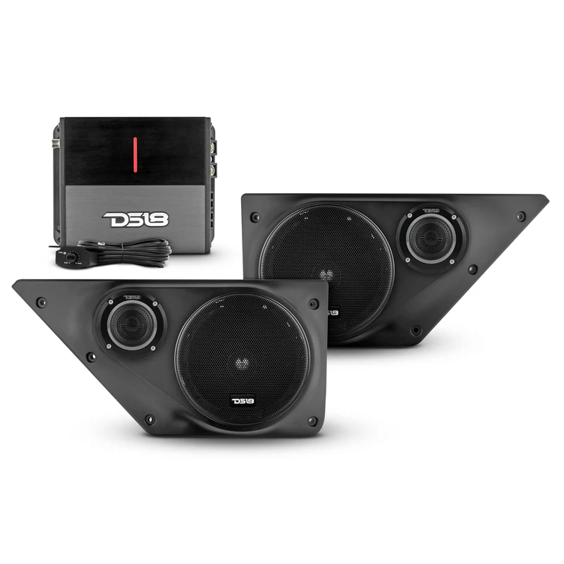 Bronco 6th Gen Front Door Panels Loaded – Dual 6.5" Loudspeakers, 3.6" Hybrid Tweeters & Amplifier