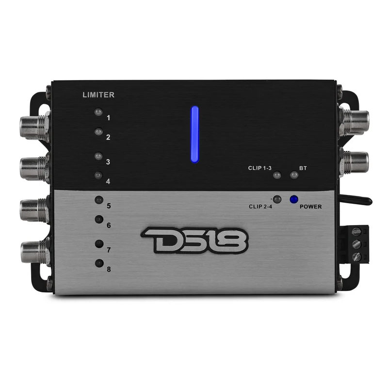 4-Input / 8-Output Digital Sound Processor with Bluetooth and App Control