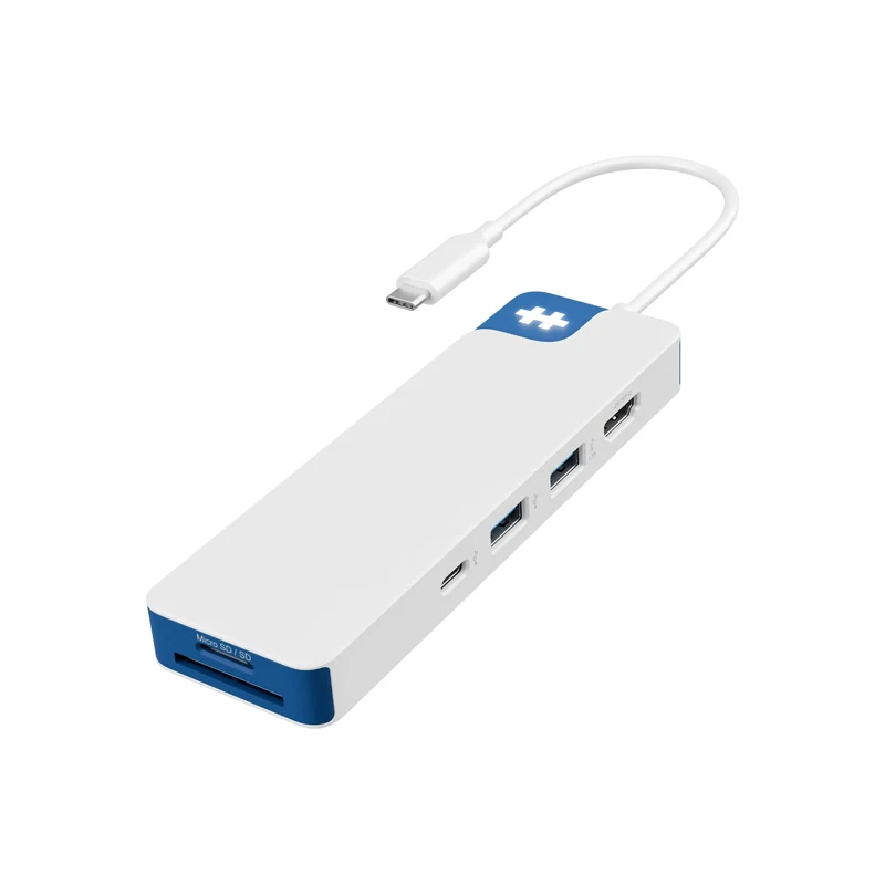 Hub USB-C HyperDrive® Flex de 8 puertos