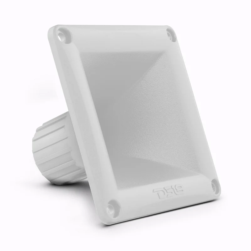 1" Throat Twist On 45x45° 2.68" Depth Plastic Horn