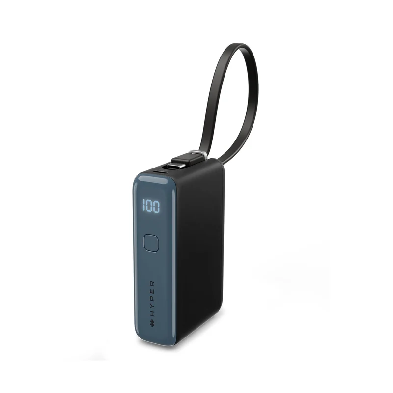 Batería externa HyperJuice Flex 10K de 30 W - Negra