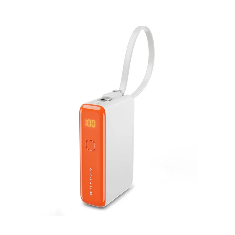 Batería externa HyperJuice Flex 10K de 30 W - Naranja