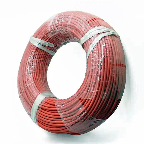 656FT. ROLL RED SILICONE 24 AWG STRANDED TINNED WIRE