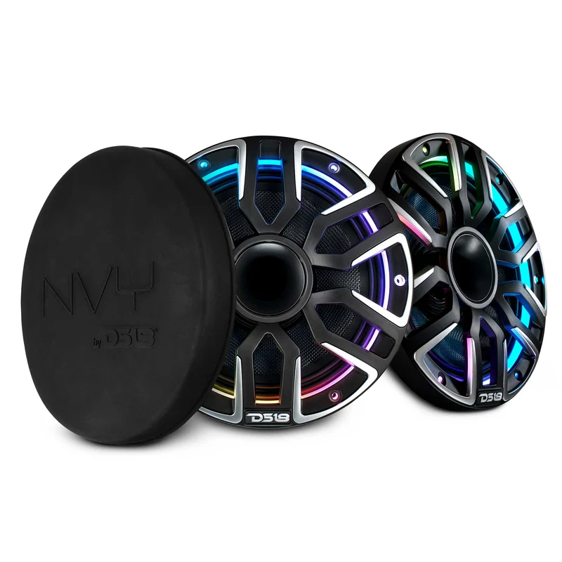 8" Marine Grade Hybrid Coaxial Speaker With Neodymium Magnet, Kevlar Cone, and Compression Driver | 200W RMS 4-Ohm