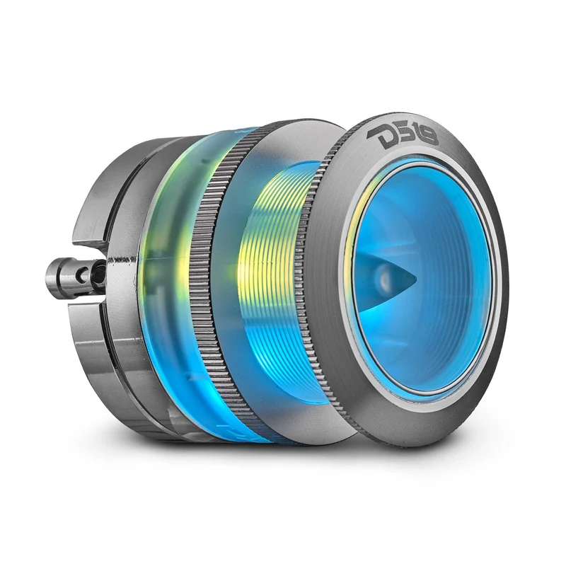 2.3" Neodymium Super Bullet Tweeter with 1" Aluminum Voice Coil & Digital LED Lights