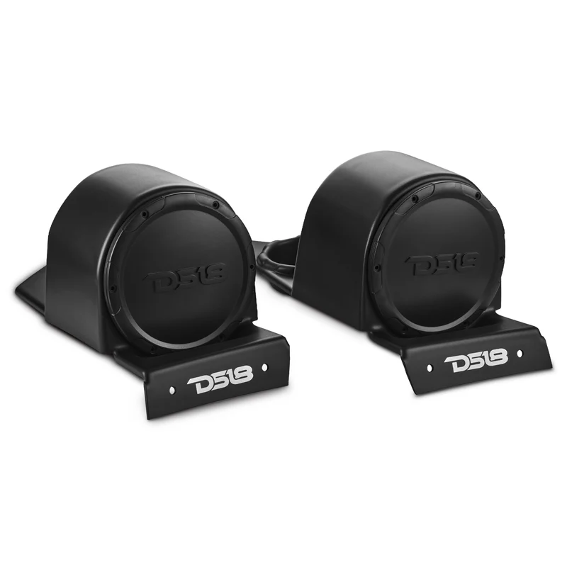 Polaris Slingshot Headrest Speaker Pods 4x 6.5" Empty Enclosures | 2015 - Current