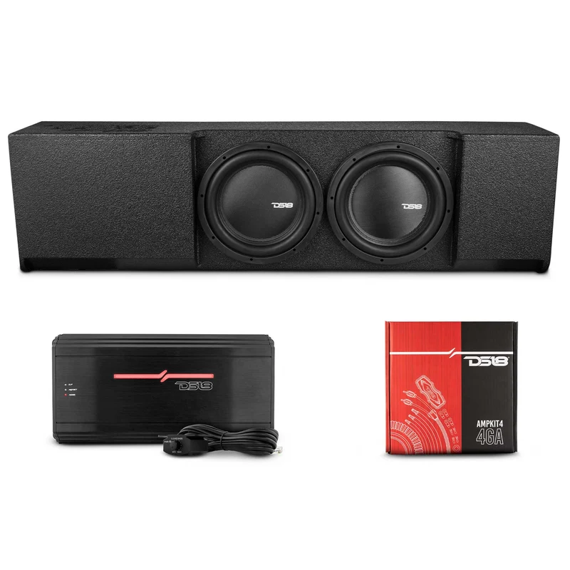 Loaded 2 x 12" Subwoofer Enclosure for 2009 - UP Ford F-150 Crew Cab 2017-2026 Super Duty F-250 / F-350 Crew Cab