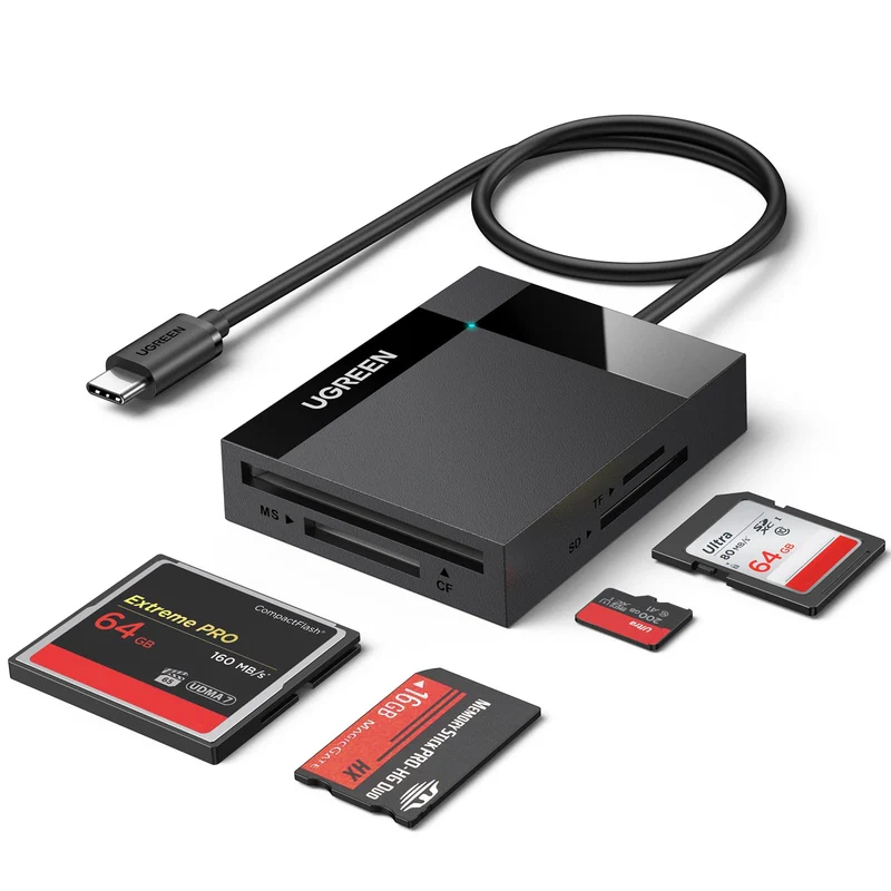 UGREEN USB C Card Reader SD Micro SD CF MS 4 in 1