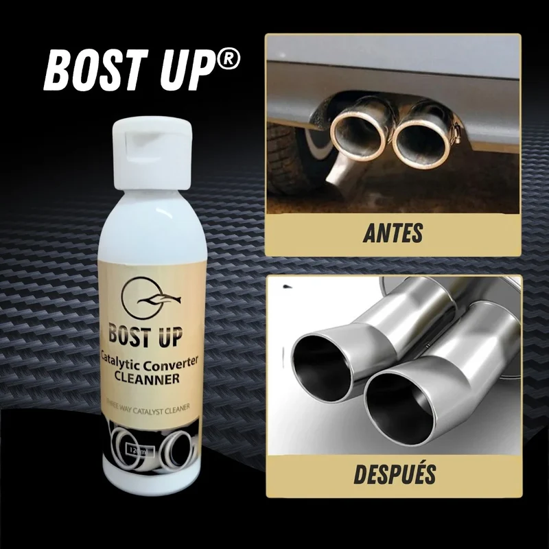 Limpiador de Catalizadores ⛽️ BOST UP PRO 🚘 (Optimiza el rendimiento y consumo de combustible)