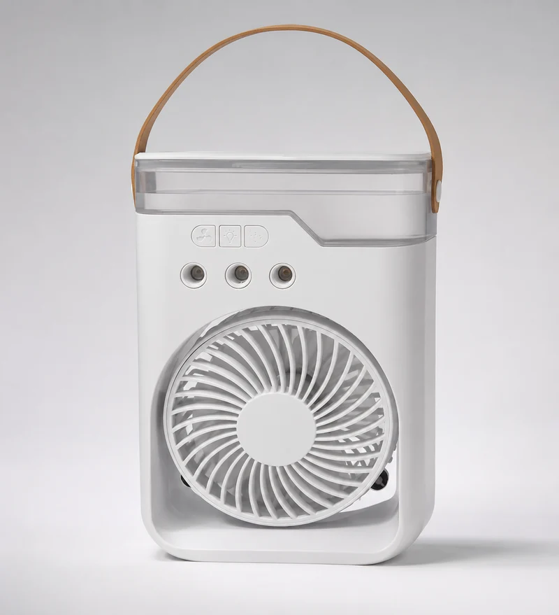 Ventilador recargable camping nebulizador de agua
