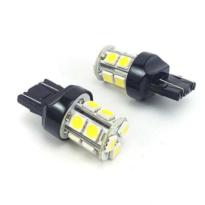 Lampara T20 13 Led 5050 Blanca 2 Polos x2 Un
