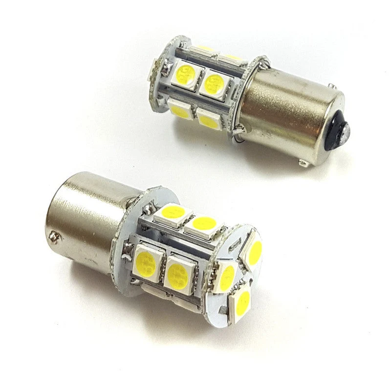 Lampara S25 8 Led Blanca 1 Polo x2 Un