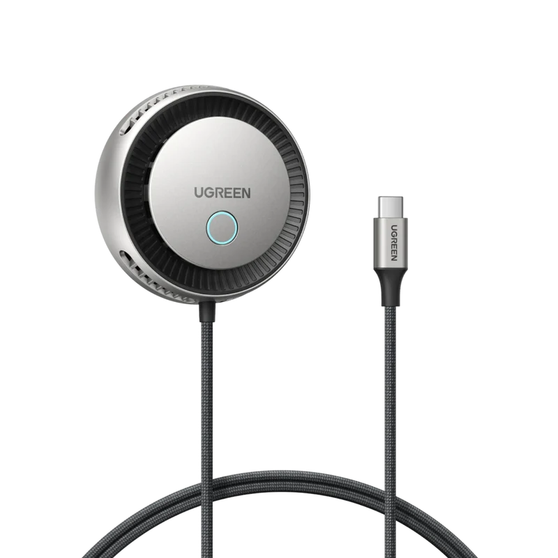 UGREEN MagFlow Pro Magnetic Wireless Charger (Qi2 25W, Smart Cooling System)