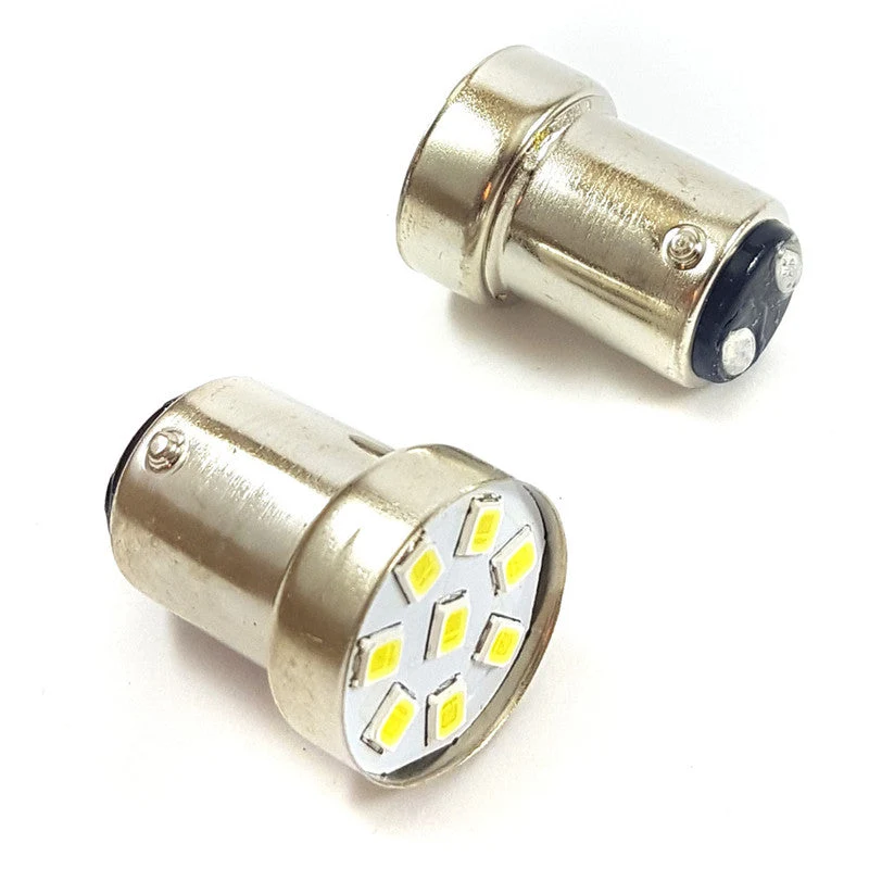 Lampara Bay15D 8 Led Blanca 2 Polos Frontal x2 Un