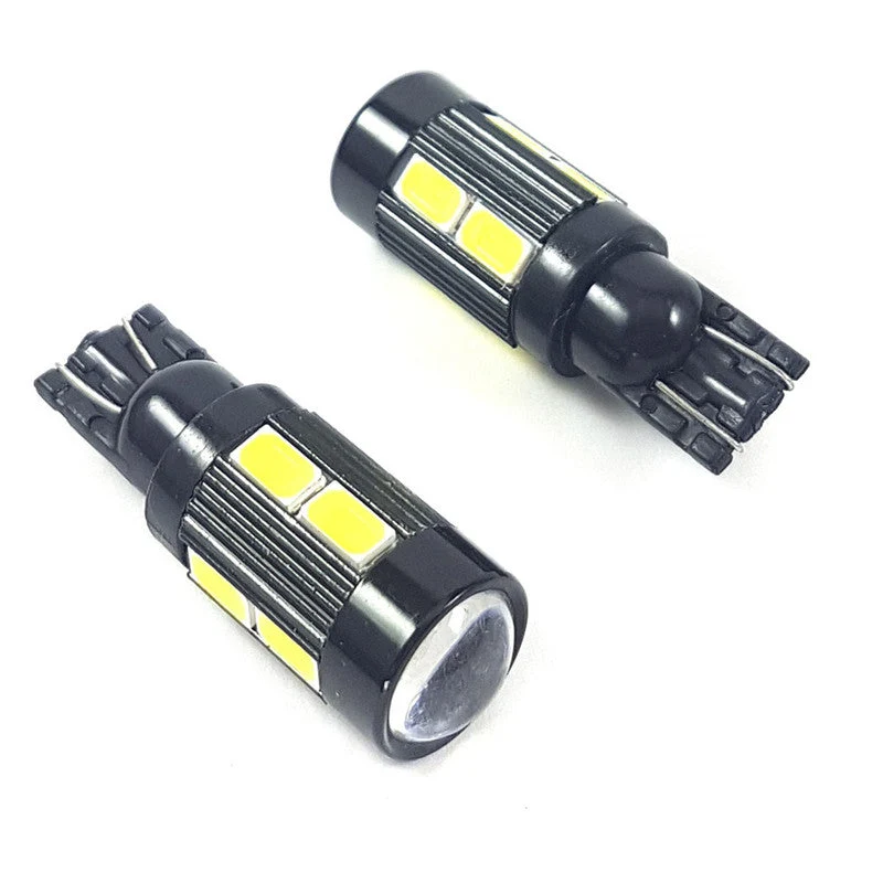 Lampara T10 10 Led Blanca 5730 Canbus x2 Un