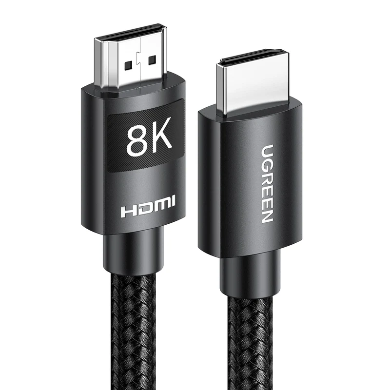 UGREEN HDMI 2.1 Cable 8K 6.6FT Ultra High Speed HDMI Cord Braided 48Gbps