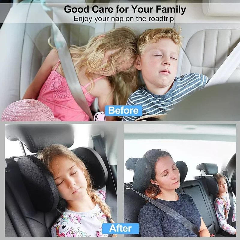 Soporte Reposacabeza Viajero ✨ DELUXE TRAVEL 🚘 (Solución segura y previene latigazos)