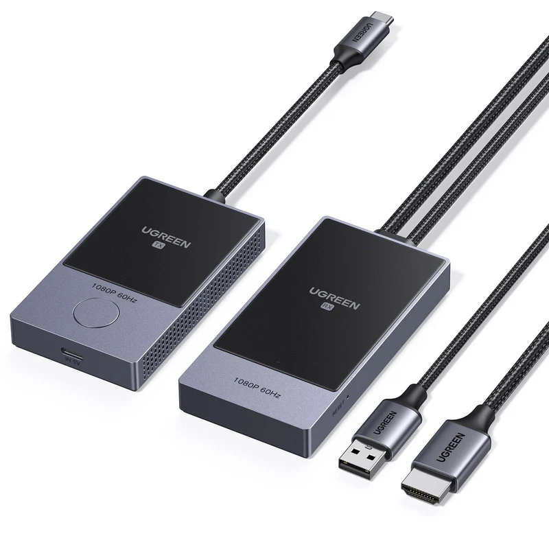 UGREEN Wireless HDMI Receiver Transmitter USBC TX HDMI RX 1080P 50M