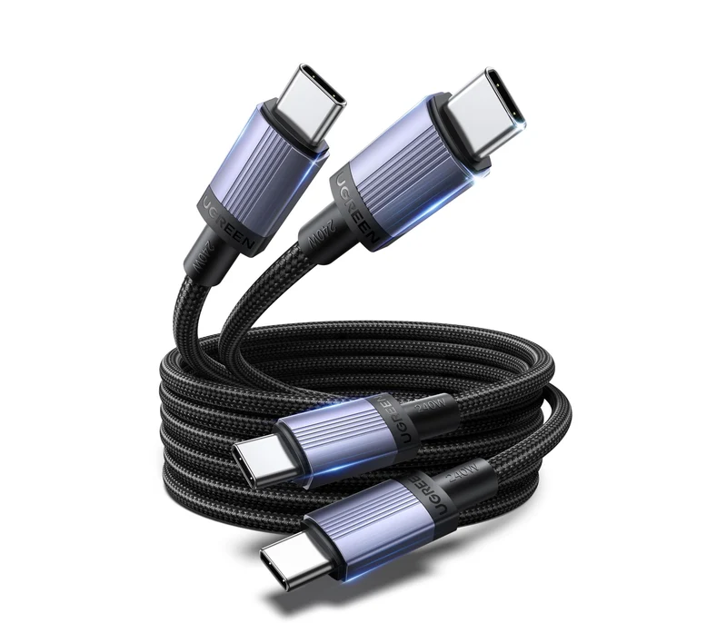 UGREEN Twin Pack USB C Cable 240W Quick Charge (3M)