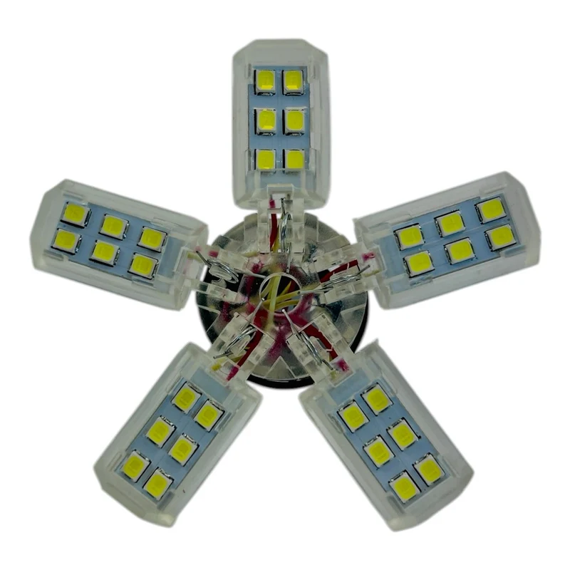 Lampara S25 30 Led Blanca 2 Polos Helice