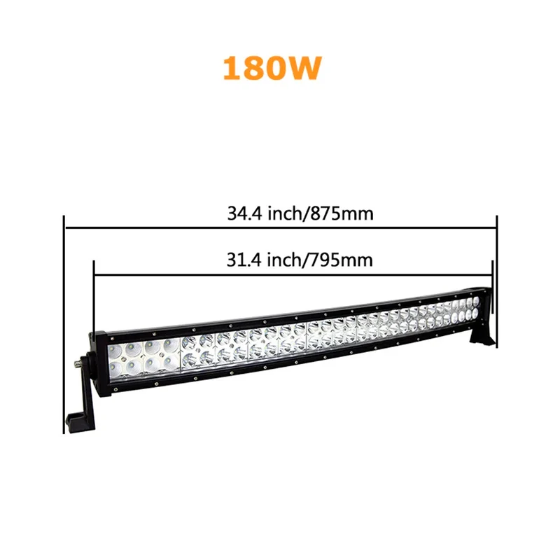 Faro Barra Led Auto Curva