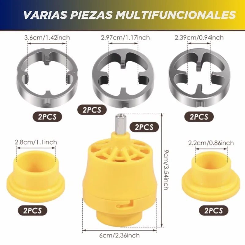 Kit enroscador PVC 🔩 PRACTIC PROMAX ⭐️ (Logra soluciones al instante)