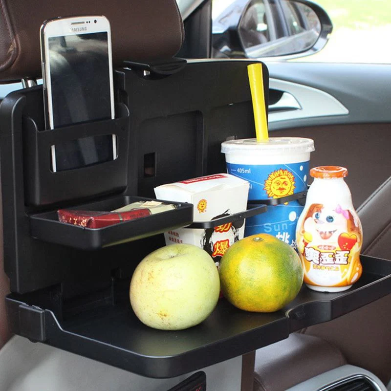 Mesa Plegable para carro 🚘 TRAVEL PRO 🥤 (Multifuncional y resistente)