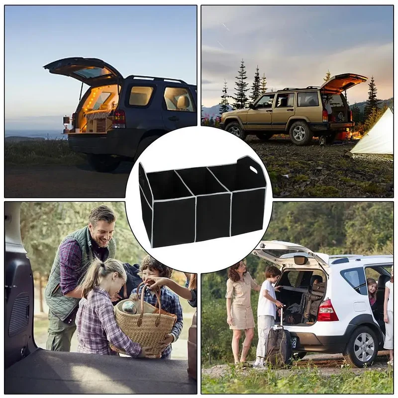 Organizador Plegable para Baúl 🛡 MEGA RESIST 🚘 (Portátil y elimina el desorden)