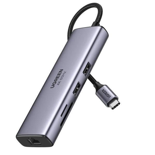 UGREEN USB C 7 in 1 Hub with 4K 60Hz HDMI